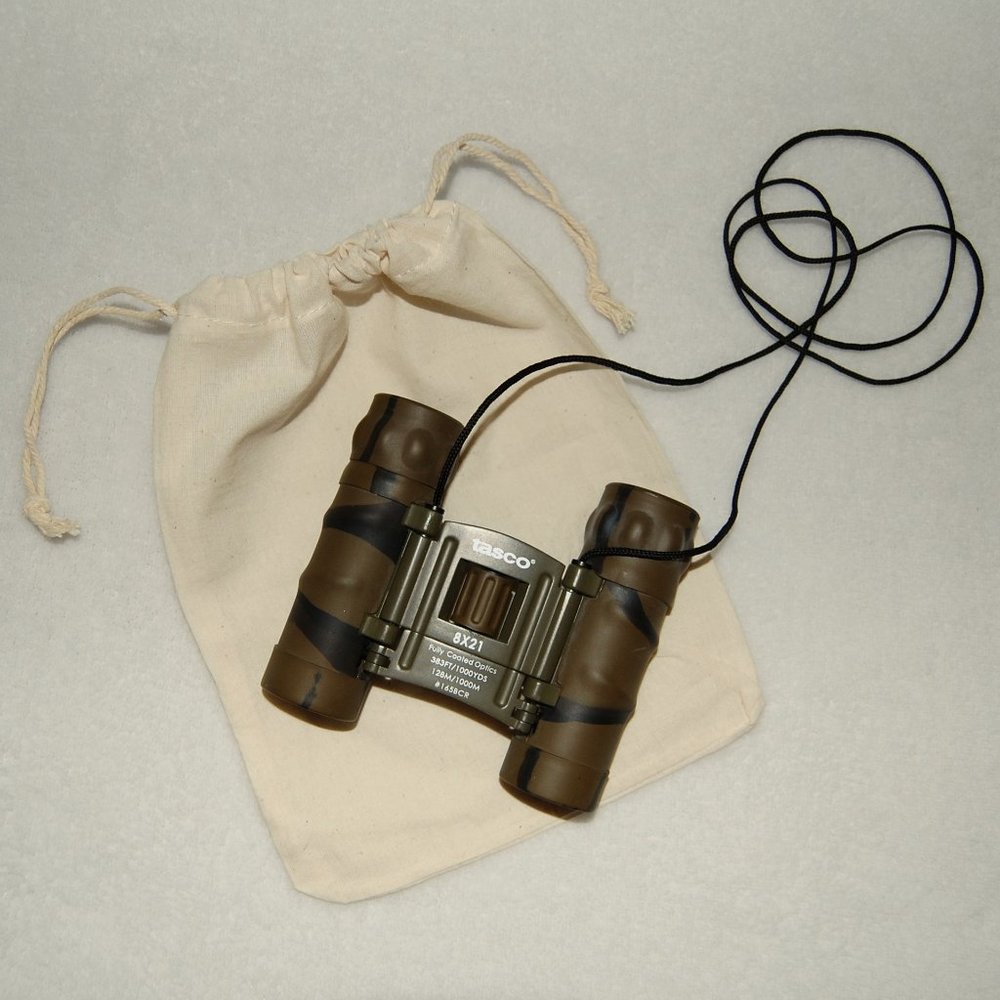 Tasco Binocular, Fully Coated Optics 8x21